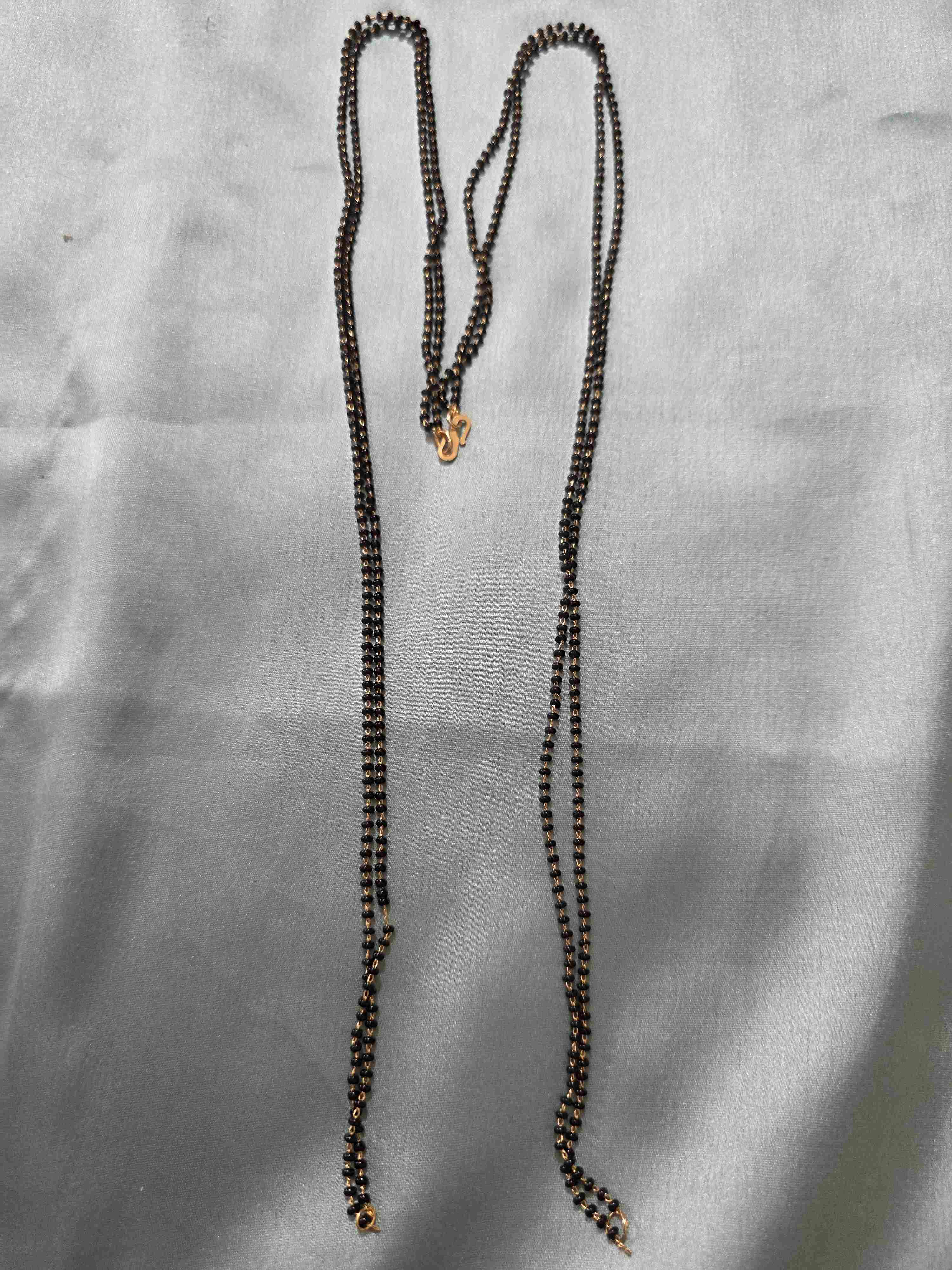 Mangalsutra chain 36 inch ( double layer ) 