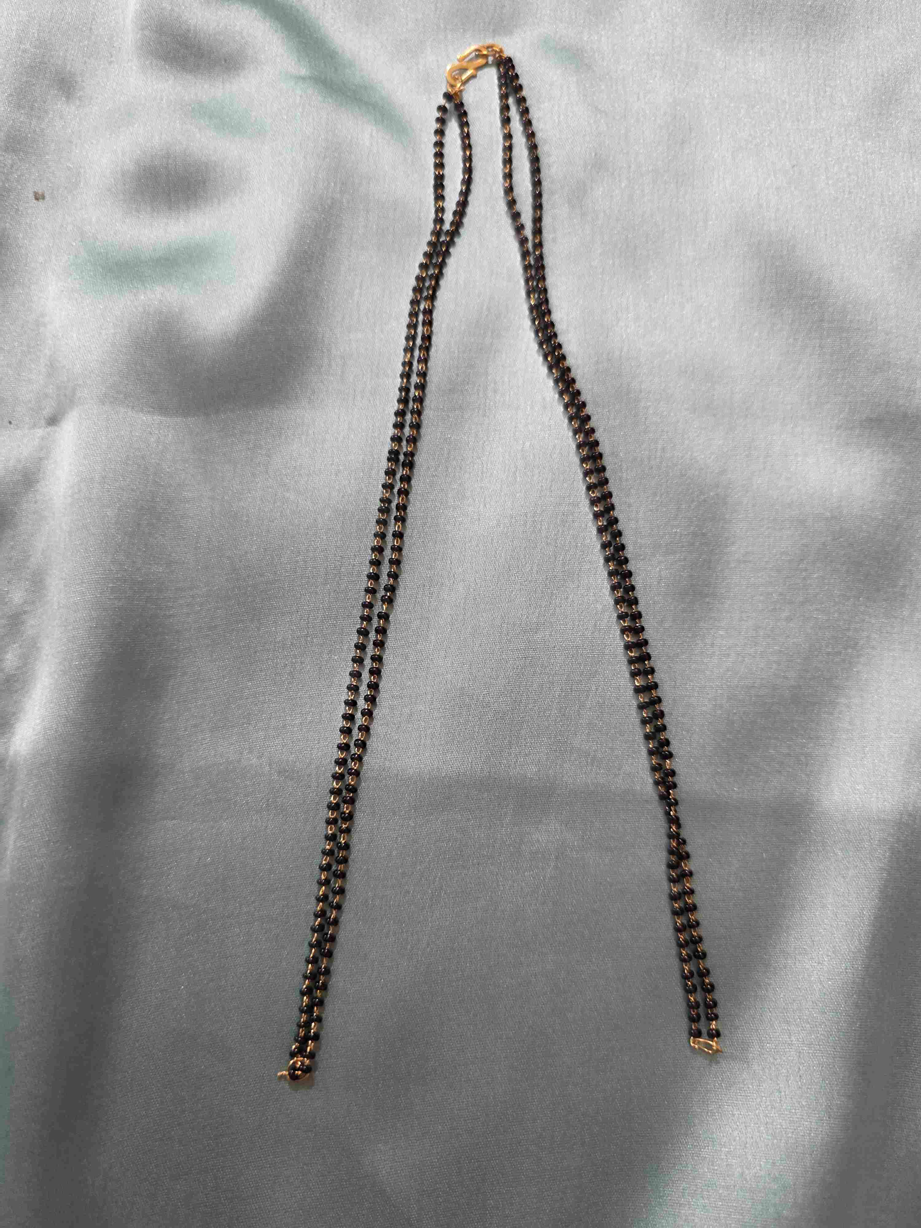 Mangalsutra chain 18 inch ( double layer ) 