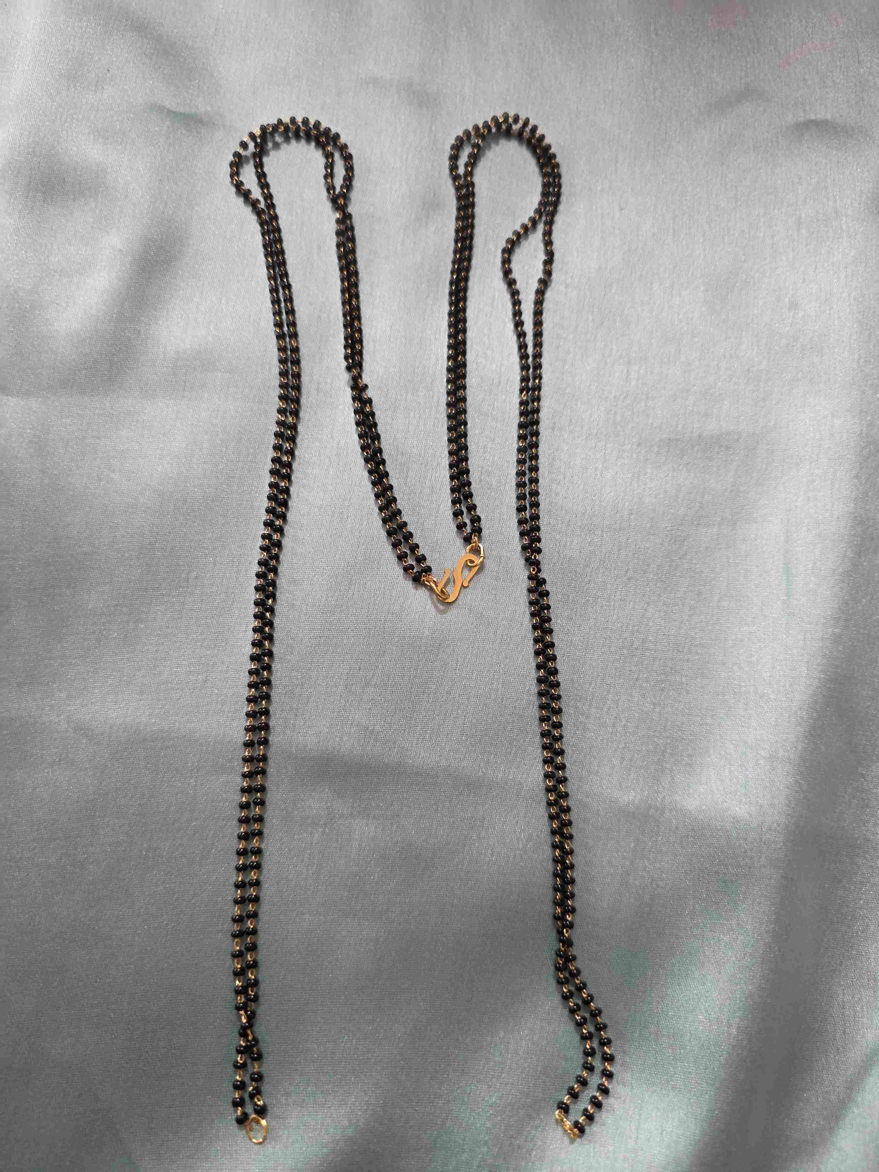 Mangalsutra chain 30 inch ( double layer ) 